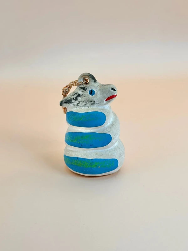 CB031 - Vintage dorei clay bell zodiac Dragon