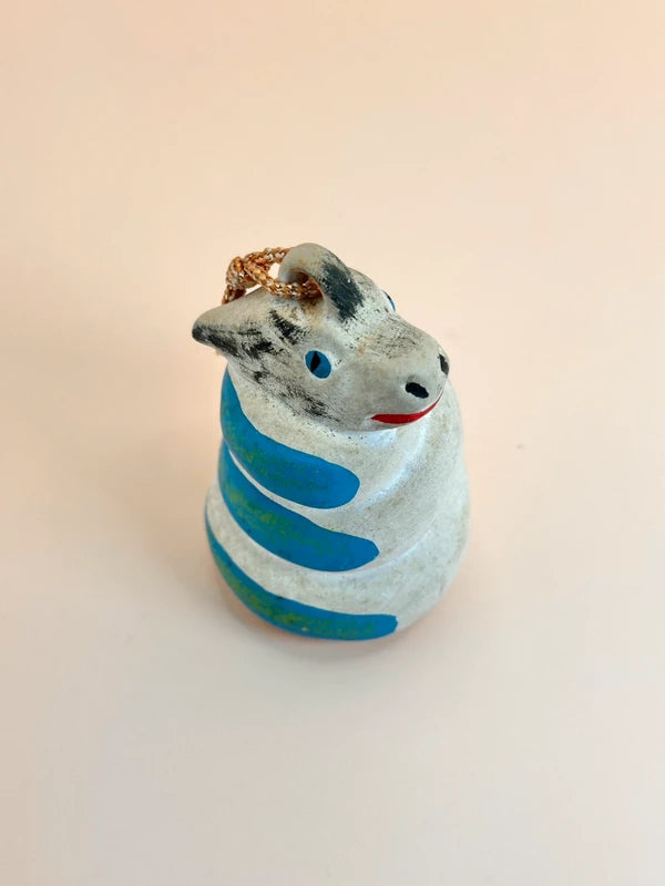 CB031 - Vintage dorei clay bell zodiac Dragon