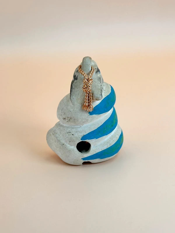 CB031 - Vintage dorei clay bell zodiac Dragon