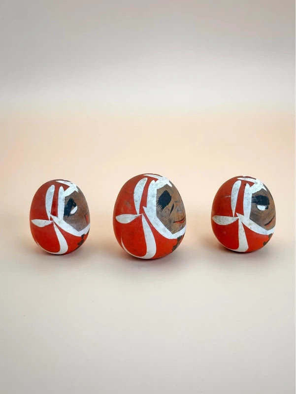 K05036 - Ensemble de poupées Yamanaka Daruma en bois