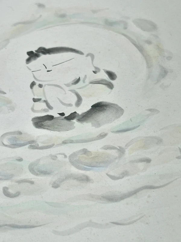 SHP75 - Vintage orignal shikishi artwork card