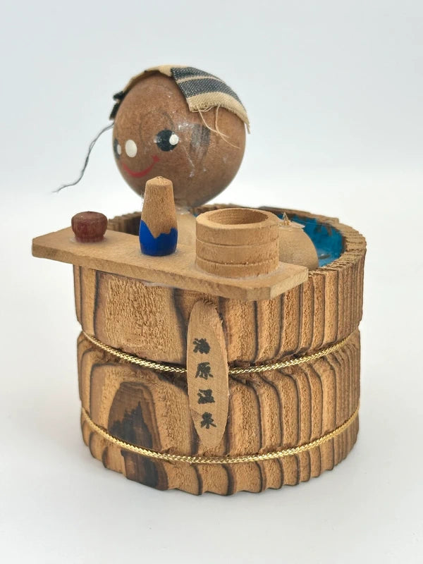 K10119 - Onsen omiyage kokeshi Yubara Onsen 湯原温泉