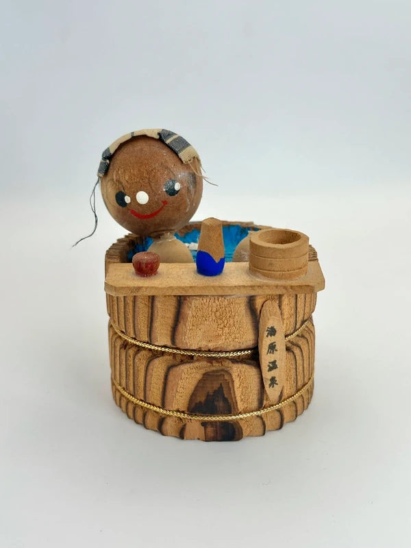 K10119 - Onsen omiyage kokeshi Yubara Onsen 湯原温泉