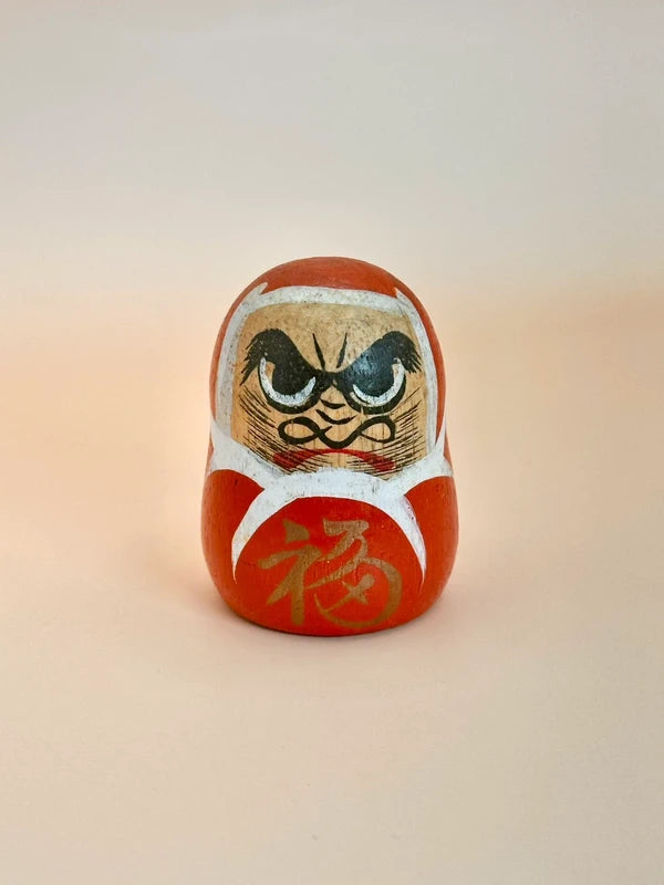 K05027 - Daruma fabriqué à la main ︱Oki Ichinomiya Mizuwakasu Jinja 隠岐一宮