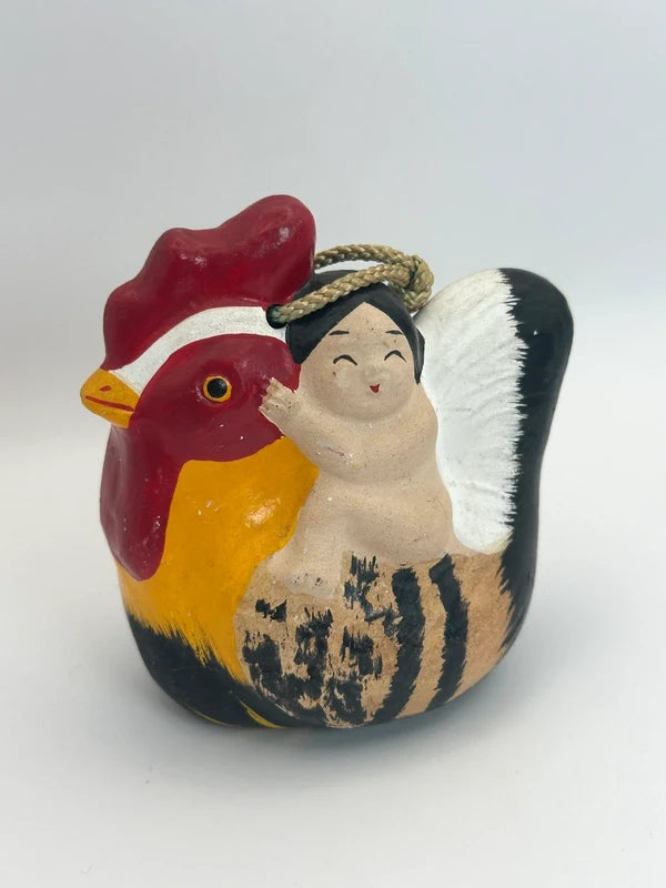 CB010 - Japanese Clay bell ornament Dorei