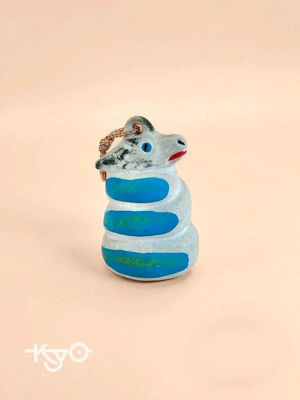 CB031 - Vintage dorei clay bell zodiac Dragon