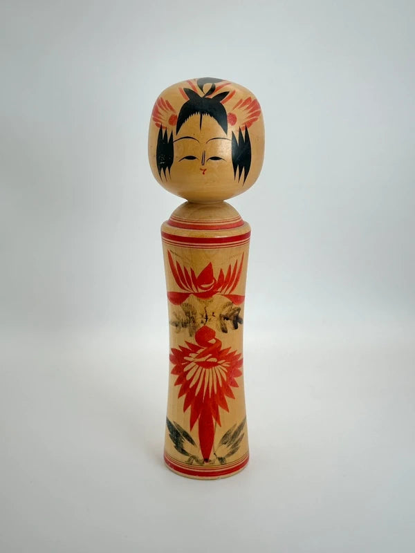 K20010 - Traditional Naruko Kokeshi by Unkichi Suzuki