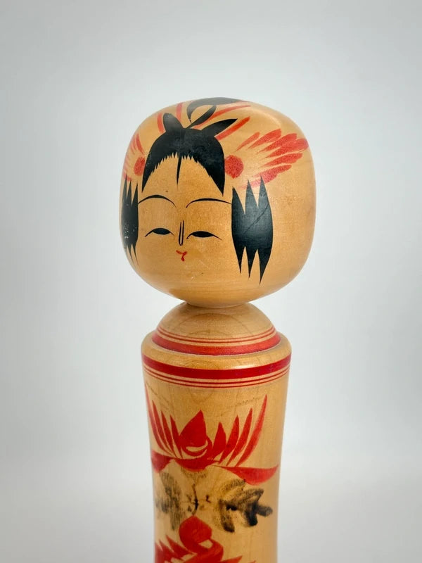 K20010 - Traditional Naruko Kokeshi by Unkichi Suzuki