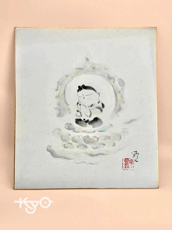 SHP75 - Vintage orignal shikishi artwork card