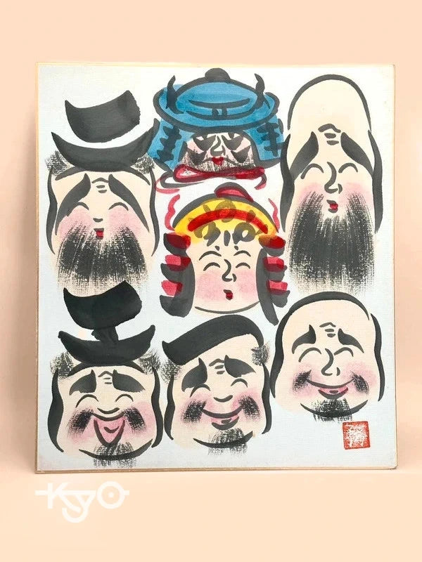 SHP68 - Shikishi The Seven Lucky Gods 七福神