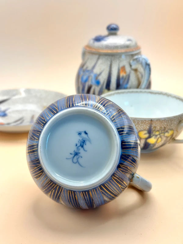 TB07 - Meiji-period Fukagawa Chuji porcelain - Fukagawa Seiji