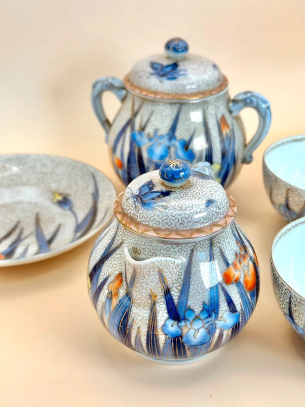 TB07 - Meiji-period Fukagawa Chuji porcelain - Fukagawa Seiji