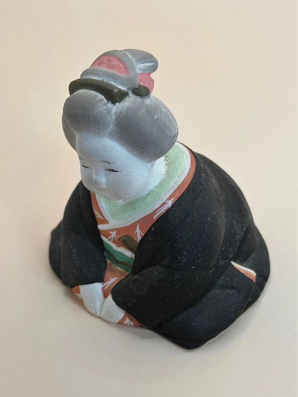 FT151 - Vintage Otafuku ceramic folk craft