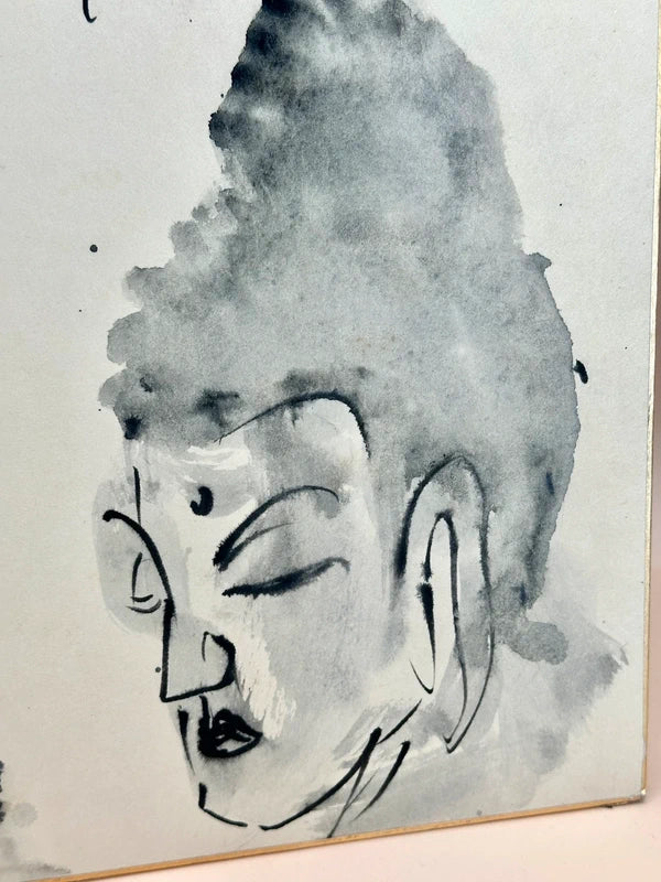 SHP114 - Original Shikishi artwork︱Shaka Nyorai 釈迦如来