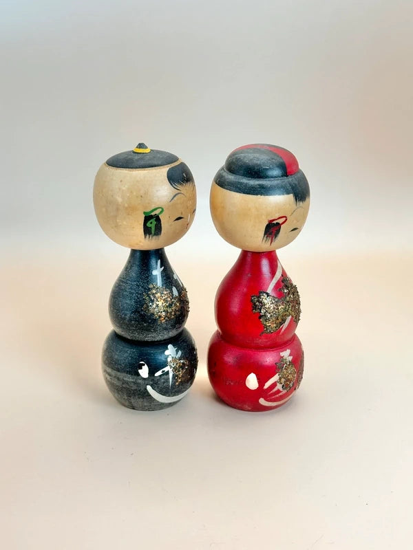 K10144 - Vintage Sosaku kokeshi doll set