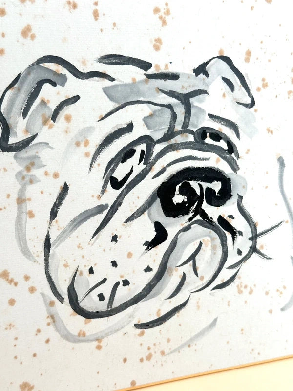 SHP129 - Original shikishi by Taitsū Kōno 河野太通