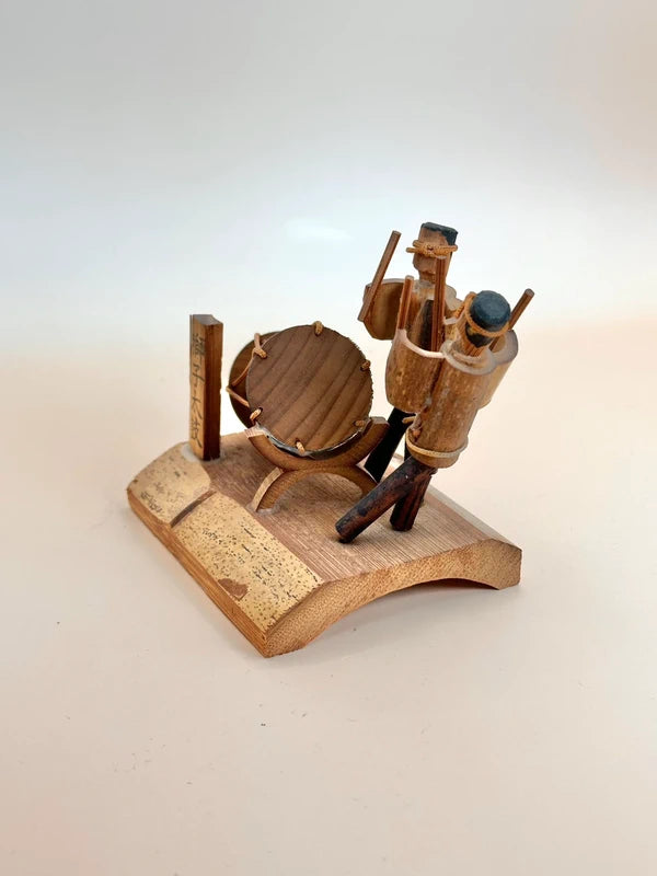FT172 - Vintage Shishi Daiko takeningyō 獅子太鼓