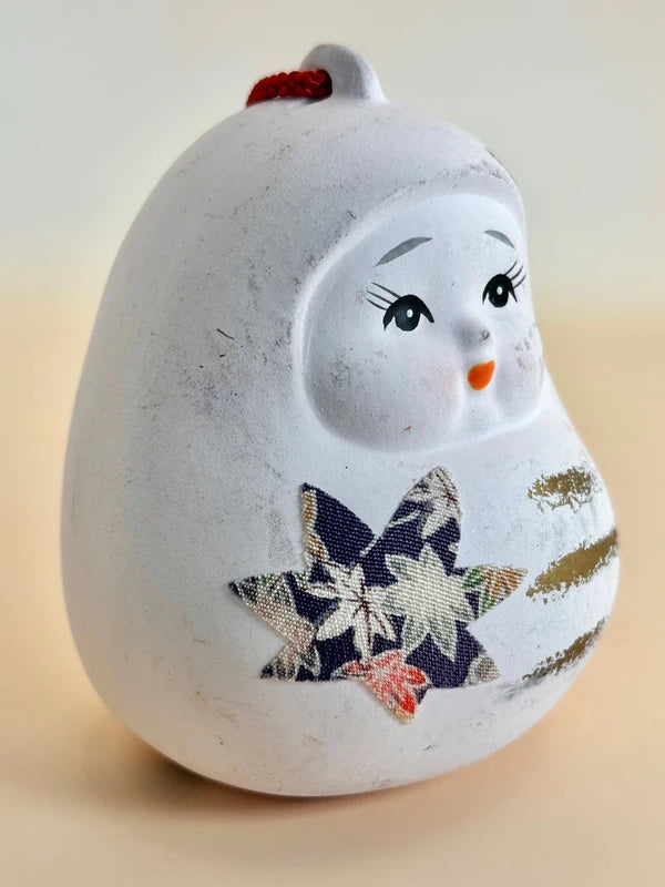 CB052 - Cloche japonaise en argile Dorei Tsuchi-Suzu Himedaruma