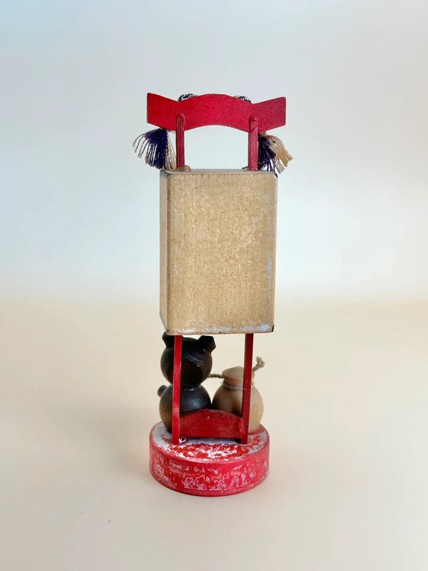 FT177 - Vintage omiyage toy Tanuki lantern