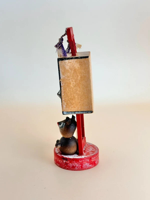FT177 - Vintage omiyage toy Tanuki lantern