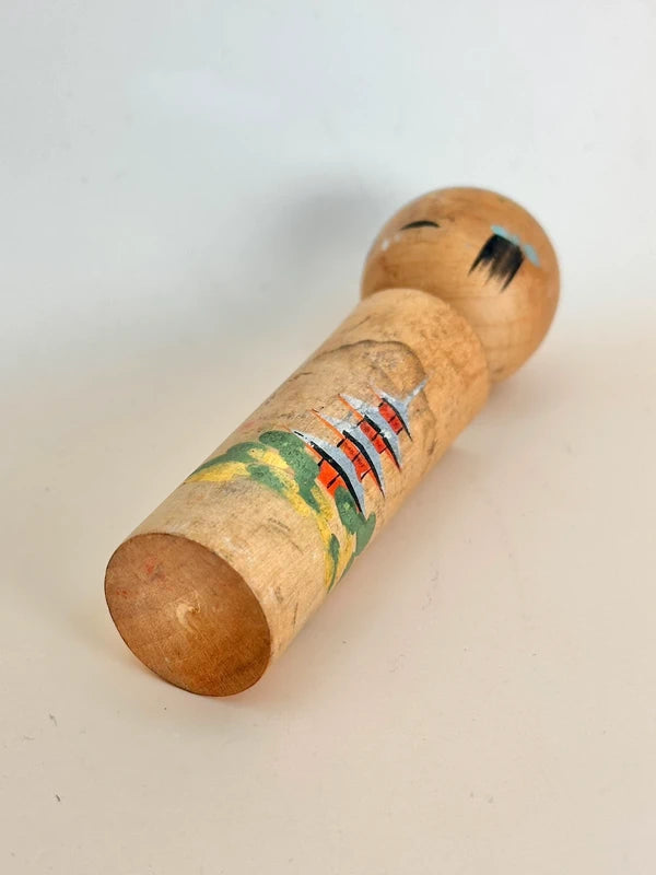K10146 - Omiyage kokeshi from Kyoto Kiyomizu-dera 清水寺