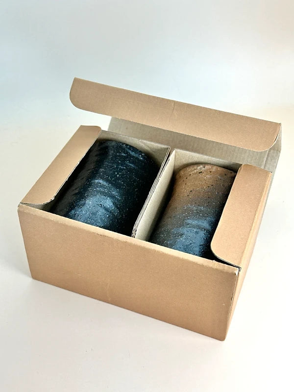 TB18 - Mino-yaki Japanese Tea Cups Seian Kiln 西庵窯