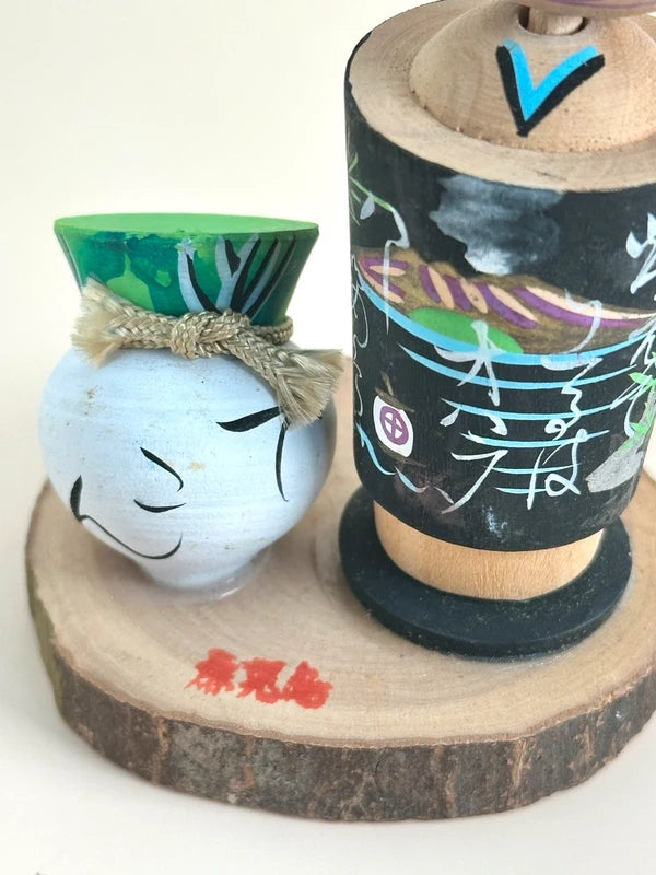 K10148 - Omiyage kokeshi from Kagoshima 鹿児島