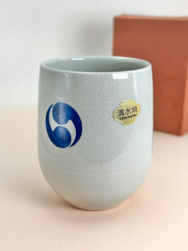 TB19 - Vintage Kiyomizu-yaki tea cup 清水焼