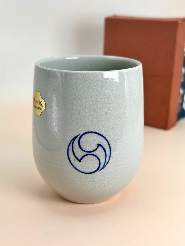 TB19 - Vintage Kiyomizu-yaki tea cup 清水焼