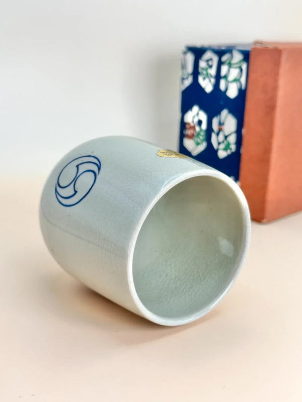 TB19 - Vintage Kiyomizu-yaki tea cup 清水焼
