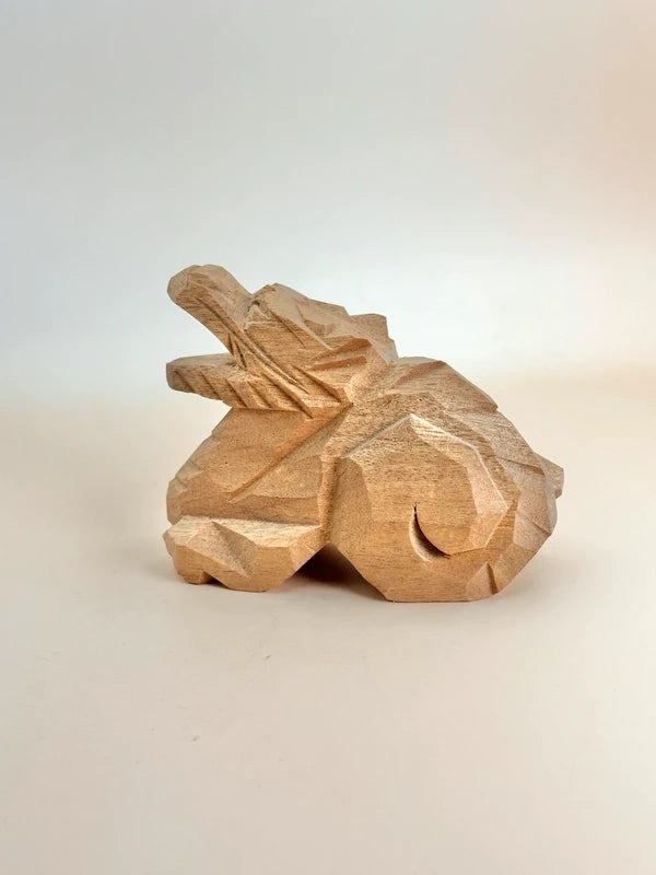 FT186 - Wood Carving Zodiac Dragon of Ise Jingū 伊勢神宮