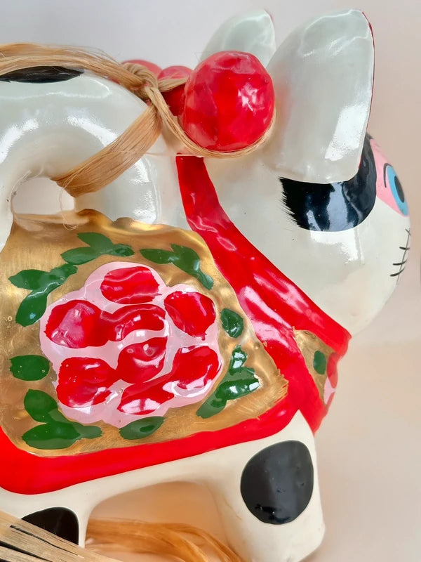 FT187 - LARGE Nagoya Inu Hariko folk craft 犬張子