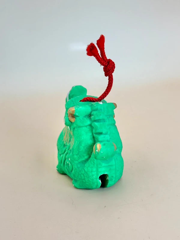 CB065 - Dragon Dorei Clay bell from Yoshidaji temple 吉田寺