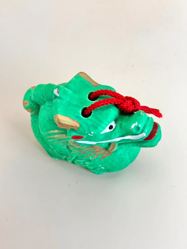 CB065 - Dragon Dorei Clay bell from Yoshidaji temple 吉田寺