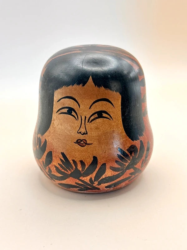 K10128 - Traditional Hijiori Kokeshi by Juunosuke Sato 佐藤重之助