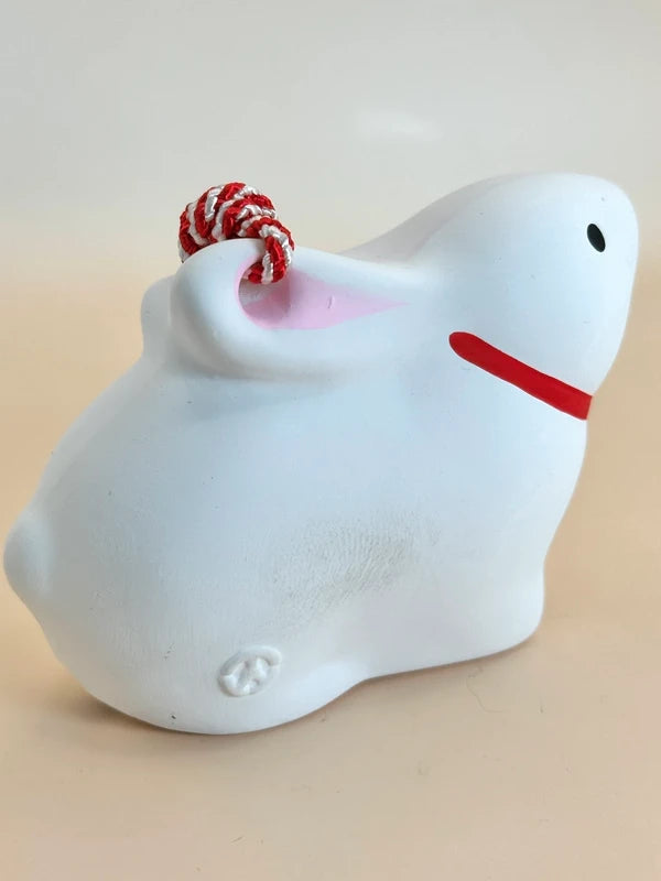 CB067 - Dorei Clay Bell Zodiac Rabbit