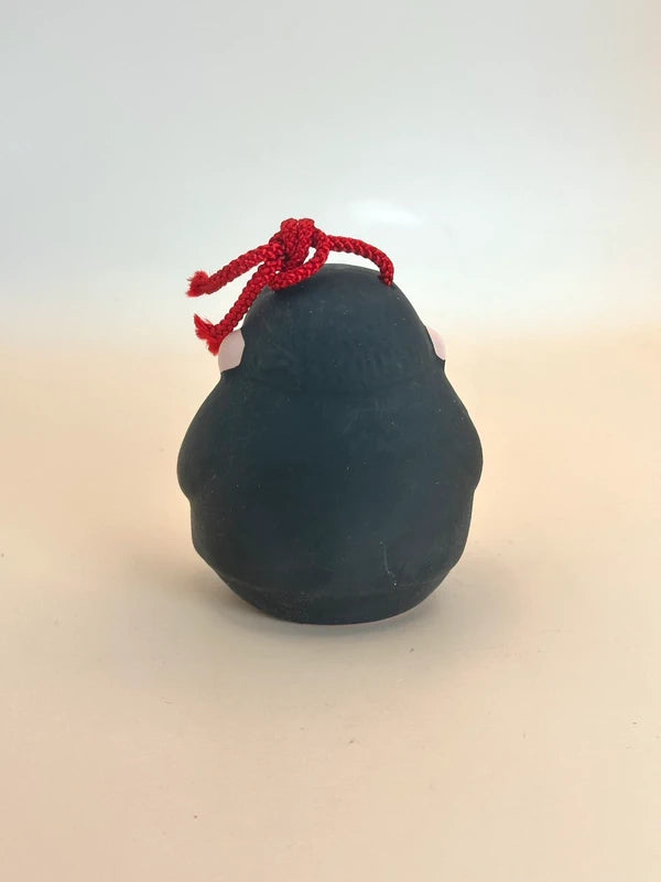 CB068 - Saigō Takamori Drei Clay Bell Kagoshima 西郷隆盛