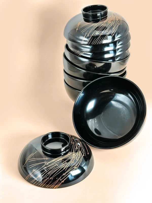 TB26 - Japanese Lacquerware Bowl Set
