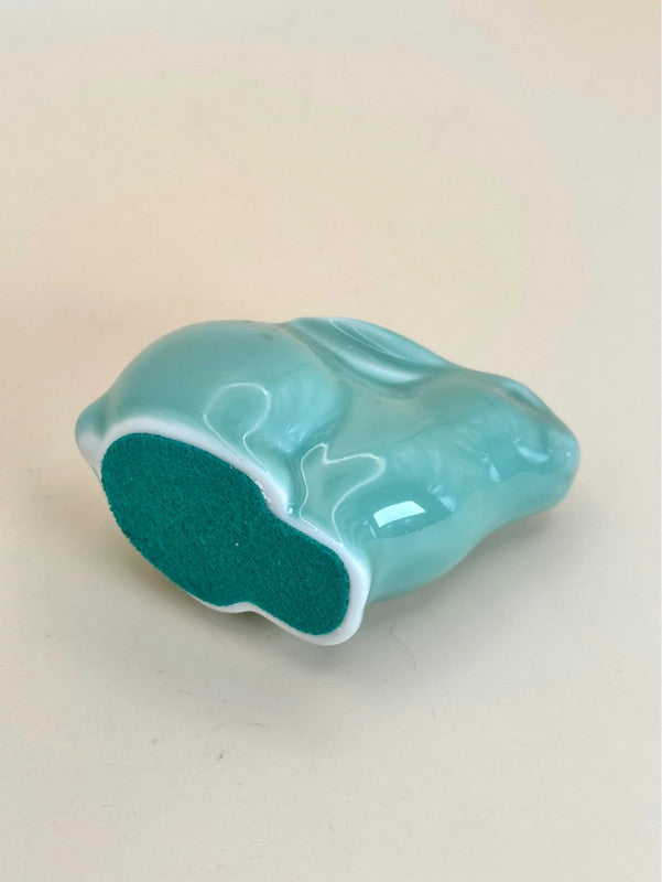 FT203 - Shofuku Eto Ceramic folktoy Rabbit 卯年