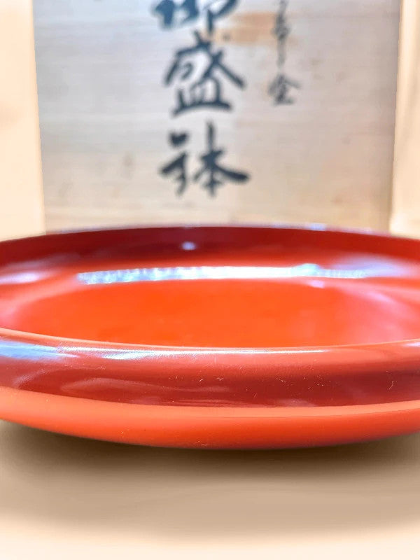 TB28 - Aizu-nuri lacquerware – Serving Bowl 会津塗御盛鉢
