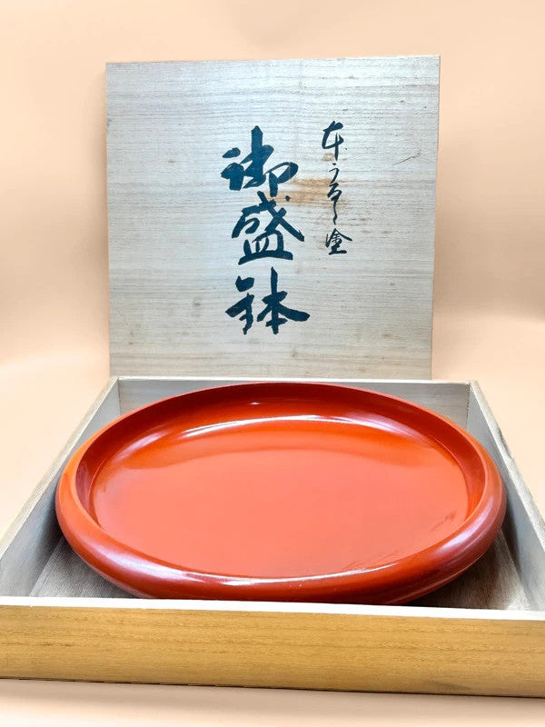 TB28 - Aizu-nuri lacquerware – Serving Bowl 会津塗御盛鉢