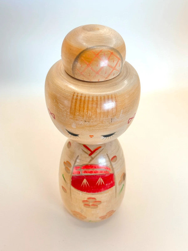 K20081 - Sosaku kokeshi by Hajime Miyashita 宮下はじめ