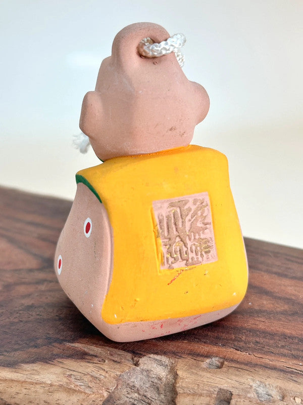 CB076 - Sacred Monkey Clay Bell Taga Taisha 多賀大社