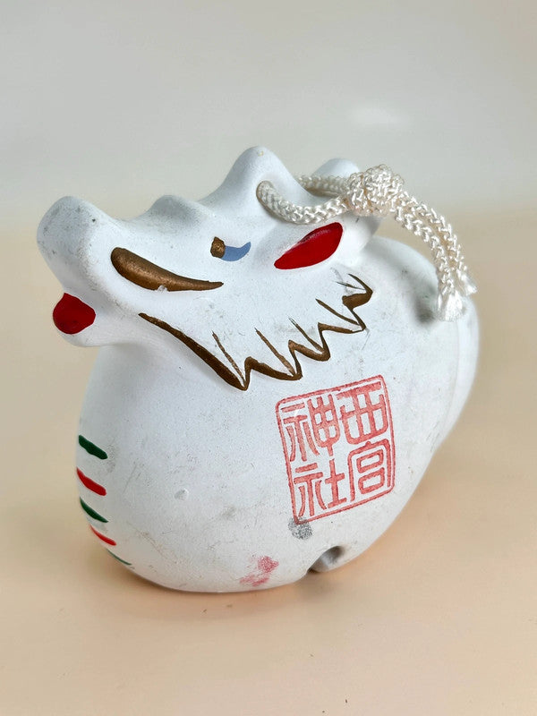 CB079 - Dragon Clay Bell Dorei – Nishinomiya Shrine 西宮神社