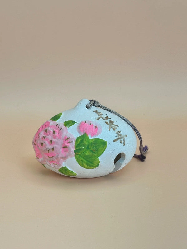 CB016 - Clay Bell Ornament Dorei Hasedera Temple