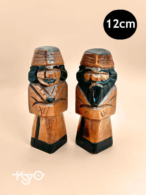 K10143 - Paire de poupées Sosaku – Ensemble couple Aïnou