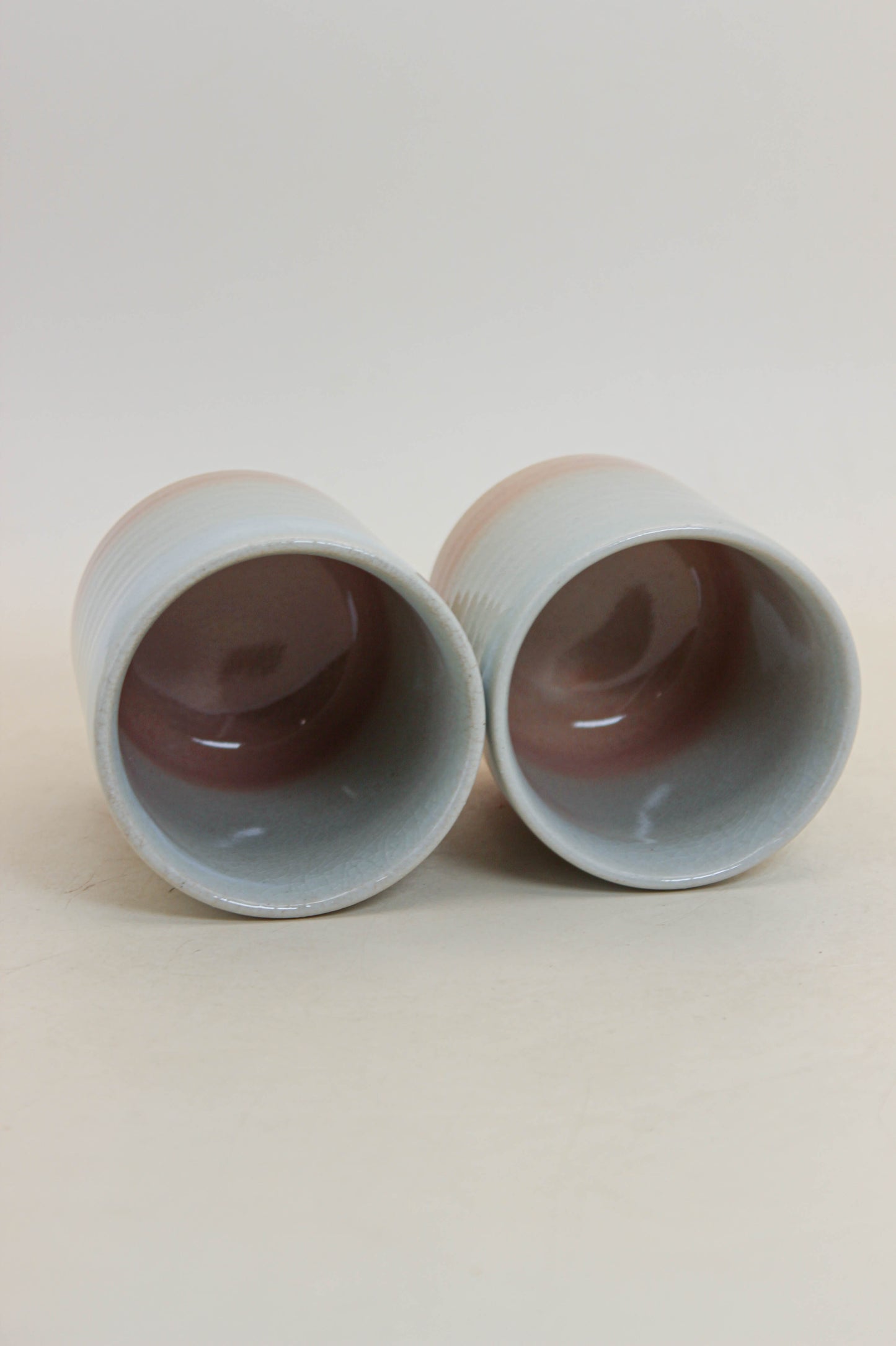 TB342 - Hagi-yaki yunomi tea cup set 萩焼
