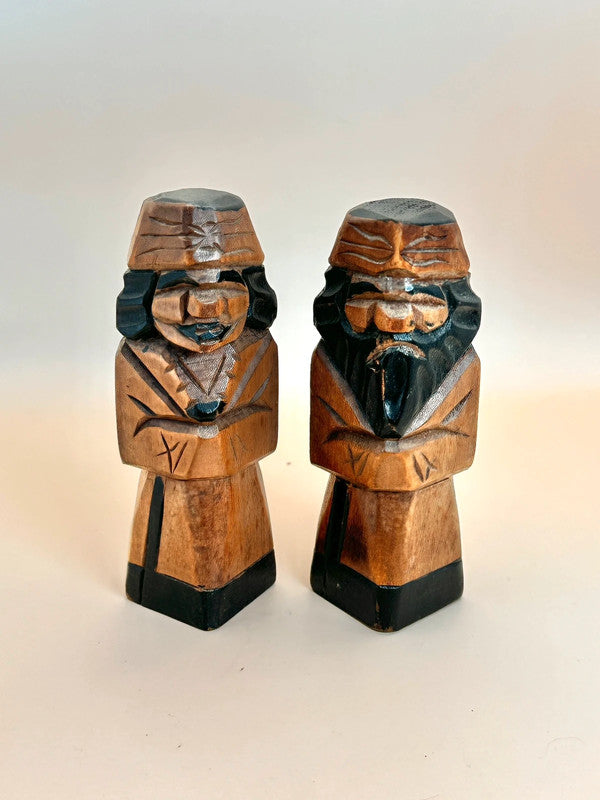 K10143 - Paire de poupées Sosaku – Ensemble couple Aïnou