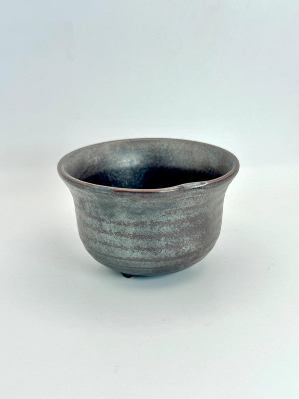 Tasse à thé Wabi-Sabi de glaçage au fer Banko-Yaki