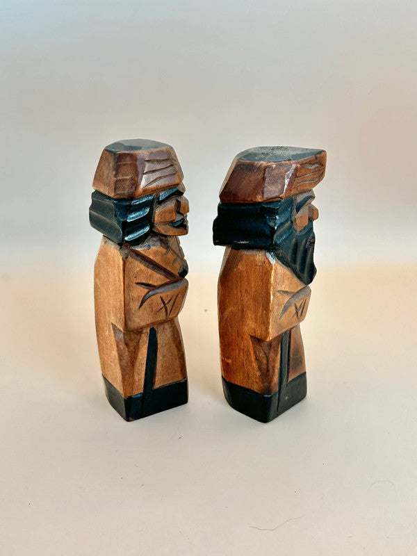 K10143 - Paire de poupées Sosaku – Ensemble couple Aïnou